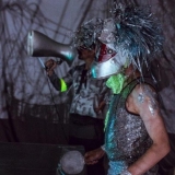 3FREE pristatymas: tarptautinės menininkų grupės NON GRATA performansas. Domo Rimeikos nuotr.