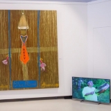 Andrus Joonas parodos „Proto banglentininkas, vol. 4“ fragmentai. Nerijaus Jankausko nuotr.