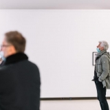 Arvydo Palevičiaus parodos „Tarp fizikos ir metafizikos“ pristatymas. Domo Rimeikos nuotr.