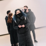 Arvydo Palevičiaus parodos „Tarp fizikos ir metafizikos“ pristatymas. Domo Rimeikos nuotr.