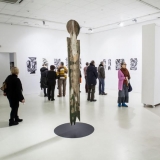 Augustino Virgilijaus Burbos paroda „Smėlio žmonės“. Nerijaus Jankausko nuotr.