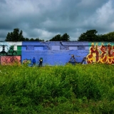 Pastatas kūrybinio proceso metu. Evelinos Bernatonytės nuotr.