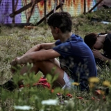 Projekto savanoriai Matas Janušauskas ir Vita Baradulina. Evelinos Bernatonytės nuotr.