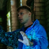 Projekto sumanytojas, kino menininkas Žilvinas Danys. Evelinos Bernatonytės nuotr.