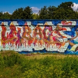 Sienų tapybos kūrinio fragmentas. Žilvino Danio nuotr.