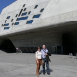 Wolfsburge (Vokietija) su sutuoktiniu Audriumi. Asmeninio archyvo nuotr.