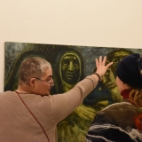 Eglės Velaniškytės tapybos paroda „Aš ateinu“. Ingridos Mockutės-Pocienės nuotr.