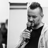 Fotografijos šventės kuratorius Darius Vaičekauskas. Virgilijaus Skuodo nuotr.