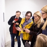 Garso komiksų paroda „Truputis diskurso“. Nerijaus Jankausko nuotr.