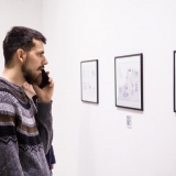 Garso komiksų paroda „Truputis diskurso“. Nerijaus Jankausko nuotr.