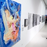 Kairėje: Ieva Martinaitytė-Mediodia, „Technoself“, 2016 m. Nerijaus Jankausko nuotr.