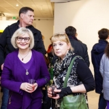 Ingos Likšaitės paroda „Namai. 12 valandų ore ir 6000 metrų pakartojant dygsnį“. Nerijaus Jankausko nuotr.