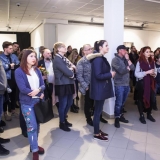 Ingos Likšaitės paroda „Namai. 12 valandų ore ir 6000 metrų pakartojant dygsnį“. Nerijaus Jankausko nuotr.