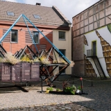 Instaliacijos „Sala“ pristatymas. Domo Rimeikos nuotr.