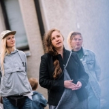 Instaliacijos „Sala“ pristatymas. Domo Rimeikos nuotr.