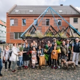 Instaliacijos „Sala“ pristatymas. Domo Rimeikos nuotr.