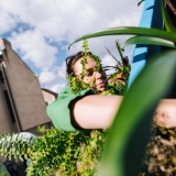 Instaliacijos „Sala“ pristatymas. Domo Rimeikos nuotr.