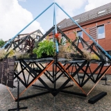 Instaliacijos „Sala“ pristatymas. Domo Rimeikos nuotr.