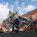 Instaliacijos „Sala“ pristatymas. Domo Rimeikos nuotr.