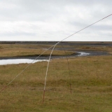 Irmos Leščinskaitės objektai ir peizažo linijos. KKKC meno rezidentų nuotr.