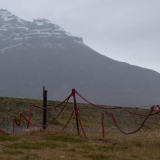 Irmos Leščinskaitės objektai ir peizažo linijos. KKKC meno rezidentų nuotr.
