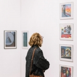 Juditos Liaudanskaitės fotografijų parodos „Žvilgsnis į San Fransiską“ ekspozicijos fragmentas. Domo Rimeikos nuotr.