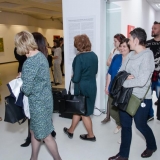 Parodos pristatymo KKKC Parodų rūmuose akimirkos. Nerijaus Jankausko nuotr.