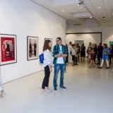 Parodos pristatymo KKKC Parodų rūmuose akimirkos. Nerijaus Jankausko nuotr.