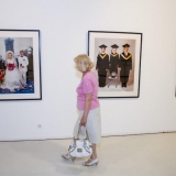 Parodos pristatymo KKKC Parodų rūmuose akimirkos. Nerijaus Jankausko nuotr.