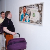 Parodos pristatymo KKKC Parodų rūmuose akimirkos. Nerijaus Jankausko nuotr.