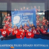 Klaipėdos kūrėjus pristatantys autobusai. Organizatorių nuotr.