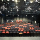 Klaipėdos dramos teatro mažoji salė. Agotos Bričkutės nuotr.