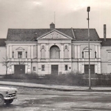 Klaipėdos dramos teatras. Pagrindinis fasadas. 1975 m. Vilniaus regioninio valstybės archyvo nuotr.