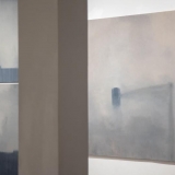 Agnė Jonkutė. Rudens gatvės nuosaka. Aliejus, drobė, 2020. Ingridos Mockutės-Pocienės nuotr.