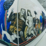 Leo Ray parodos \"Begalinis paveikslas\" fragmentai. Donato Bielkausko nuotr.