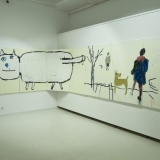 Leo Ray parodos \"Begalinis paveikslas\" atidarymo akimirkos. Nerijaus Jankausko nuotr.