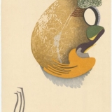 Chiaki. Nežino niekas. 2010, popierius, medžio raižinys, 66 x 49