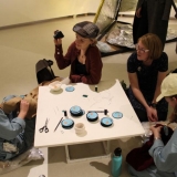 Jo Lathwood ir Eleanor Duffin projektas „LTU-19“. I. Armanavičiūtės nuotr.