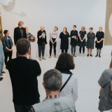 Parodos „Moterys mėnulyje“ pristatymas. Pavelo Ochrimenkos nuotr.