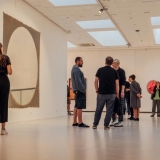 Parodos „Moterys mėnulyje“ pristatymas. Pavelo Ochrimenkos nuotr.