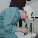 Parodos „Moterys mėnulyje“ pristatymas. Pavelo Ochrimenkos nuotr.