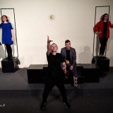 Scena iš spektaklio „Musė“. Fotodvelksmas.lt nuotr.