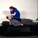 Scena iš spektaklio „Musė“. Fotodvelksmas.lt nuotr.