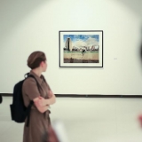 Ekskursija po Kinijos šiuolaikinio meno parodą. Donato Bielkausko nuotr.