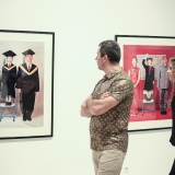 Ekskursija po Kinijos šiuolaikinio meno parodą. Donato Bielkausko nuotr.