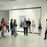 Ekskursija po Kinijos šiuolaikinio meno parodą. Donato Bielkausko nuotr.