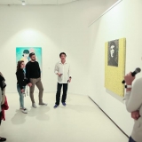 Ekskursija po Kinijos šiuolaikinio meno parodą. Donato Bielkausko nuotr.