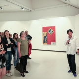 Ekskursija po Kinijos šiuolaikinio meno parodą. Donato Bielkausko nuotr.