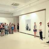 Ekskursija po Kinijos šiuolaikinio meno parodą. Donato Bielkausko nuotr.