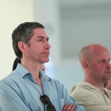 Ekskursija po Kinijos šiuolaikinio meno parodą. Donato Bielkausko nuotr.